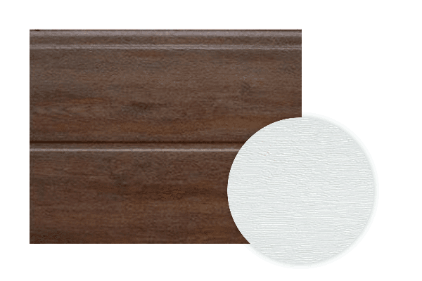 Keskenybordás panel – faerezett, sötéttölgy